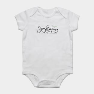 Jeremy Bearimy (with notation) Baby Bodysuit